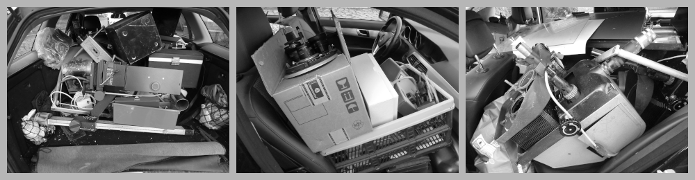 Einkauf historischer Labortechnik